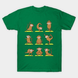 Monkey Yoga T-Shirt